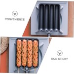 Household Sausage Machine Hot Dog Mould Non-Stick Steamer with Additional Steam Mould for Easy Baking and Cooking